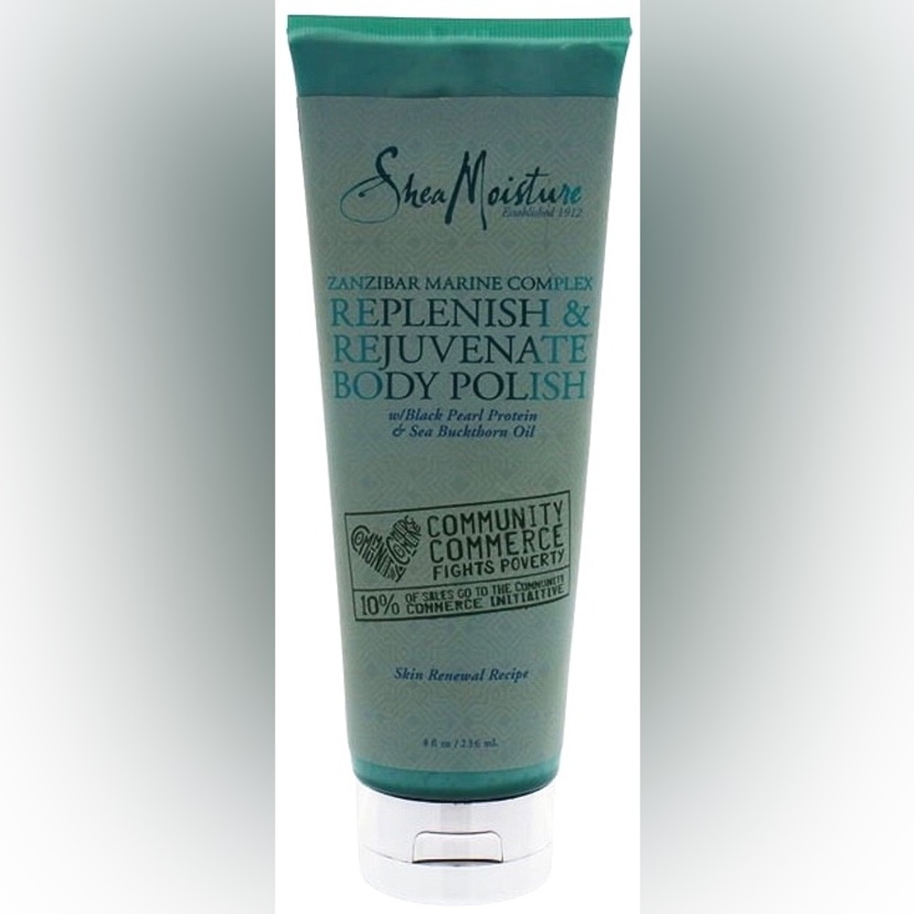 Shea Moisture Zanzibar Marine Complex Replenish & Rejuvenate Body Polish - NEW